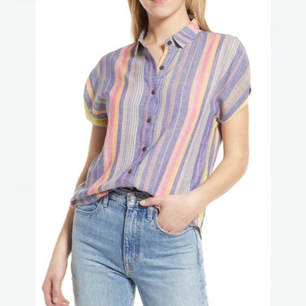 MARINE LAYER Dana Short Sleeve Shirt